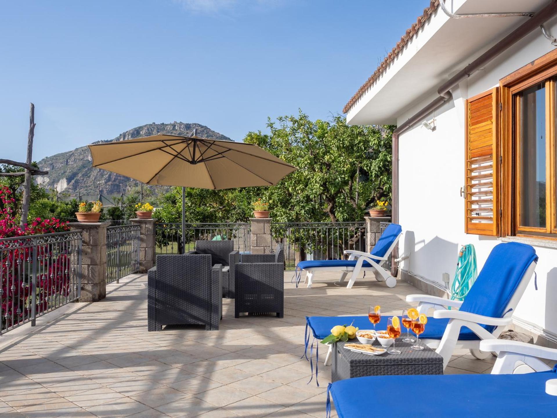 Вілла Giardino Di Nonno Lucio - Surrounded By Lemon Tree П'яно-ді-Сорренто Екстер'єр фото