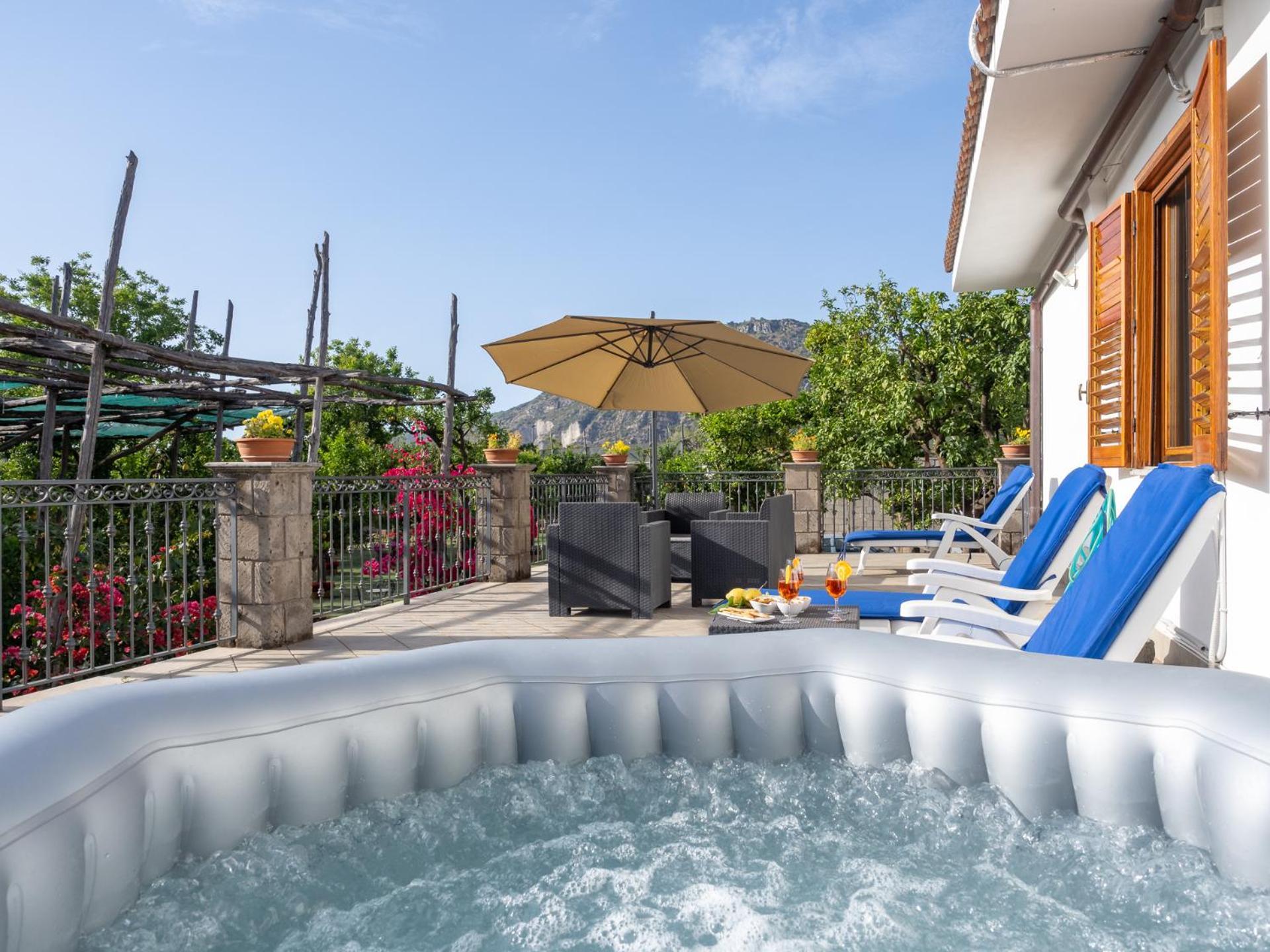 Вілла Giardino Di Nonno Lucio - Surrounded By Lemon Tree П'яно-ді-Сорренто Екстер'єр фото