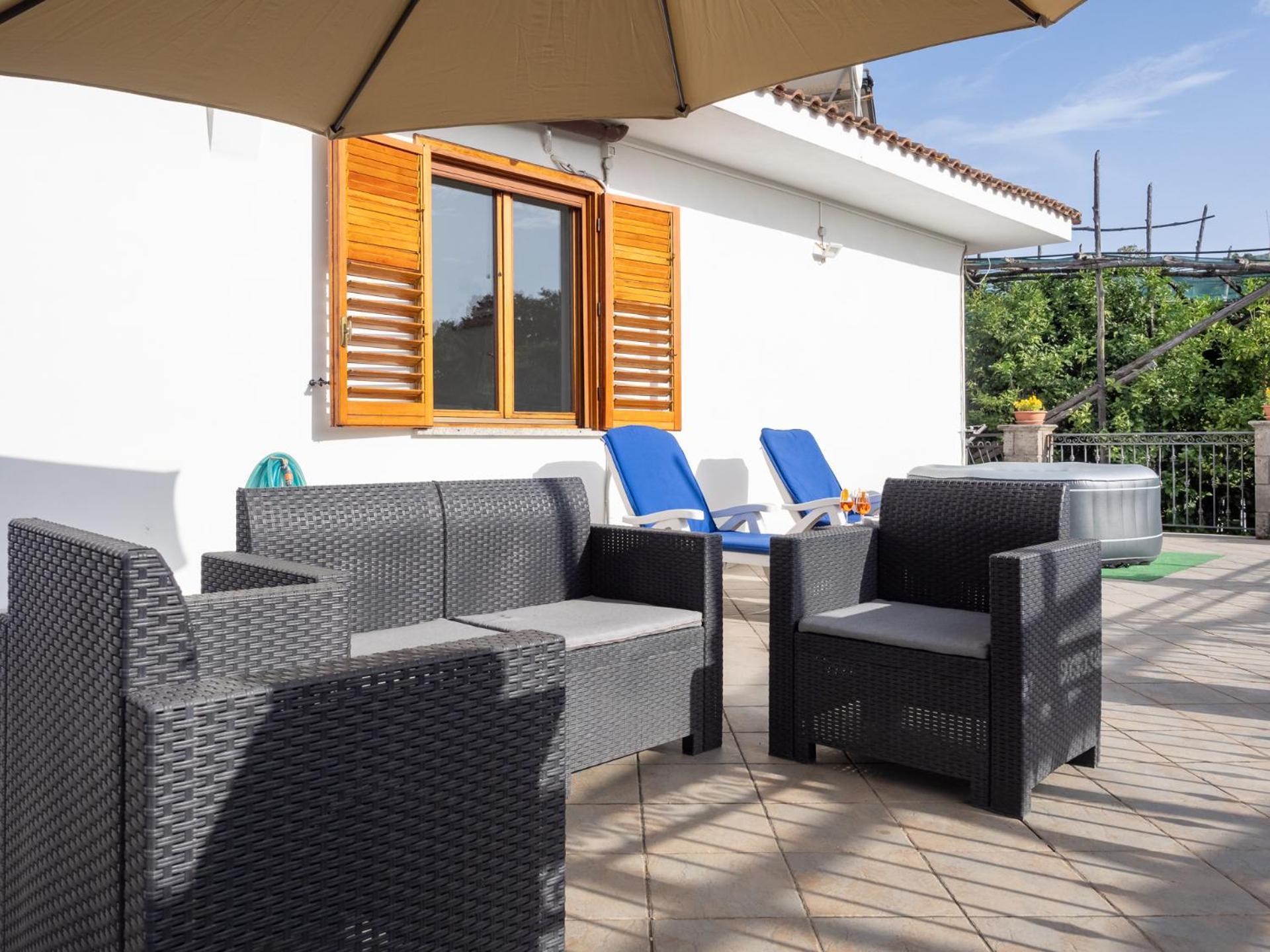 Вілла Giardino Di Nonno Lucio - Surrounded By Lemon Tree П'яно-ді-Сорренто Екстер'єр фото